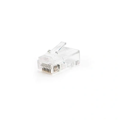 Afbeelding van Connector RJ45 Categorie 5 UTP NANOCABLE 10.21.0102 100 pcs Transparant
