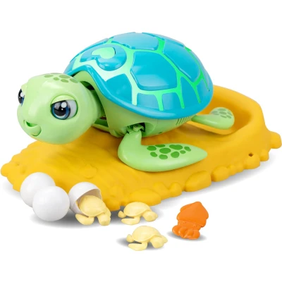 Afbeelding van Rescue Turtle groen Interactieve Schildpad krijgt baby&#039;s