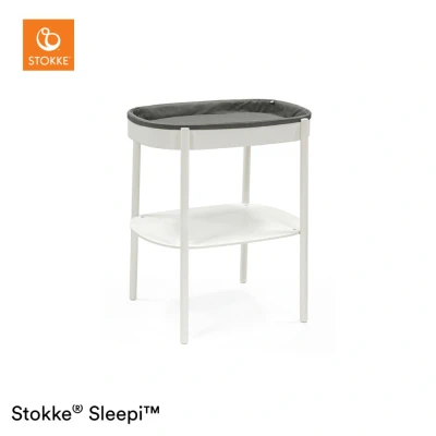 Afbeelding van Stokke® Sleepi Commode tafel Wit