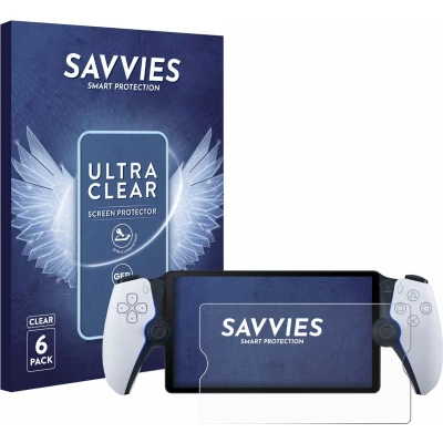 Afbeelding van Savvies (6 Stuks) Schermbeschermer voor Sony Playstation Portal Screen Protector Ultra Transparant