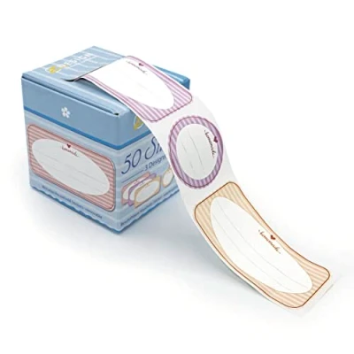 Afbeelding van Huishoudetiket Z design Home 50 stickers op rol in dispense
