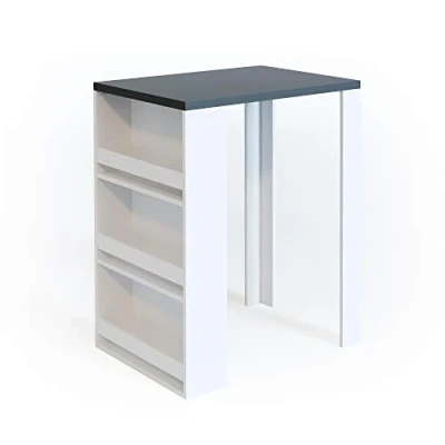 Afbeelding van Vicco Bartafel, wit/antraciet, 57 x 80 cm