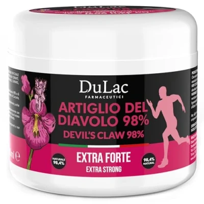 Afbeelding van Dulàc Duivelsklauw Gel Extra Sterk 500ml, 98% Duivelsklauwwater, Natuurlijke Extracten, Ideaal voor Gewrichten en Spieren, Dermatologisch Getest