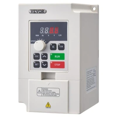 Afbeelding van VEVOR Frequentieomvormer 3PS 5A 3 fase 380V ingang naar 0 uitgang