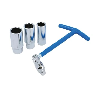 Afbeelding van Laser 8373 T Handvat Bougie Socket Set 3/8&quot; D 4st