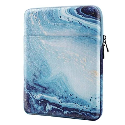 Afbeelding van TiMOVO Tablethoes 9 11 inch, compatibel met iPad Air inch 2024, Pro 10 2022, 10,2 2021 2019, 5/4 10,9, 2022 2018, Galaxy Tab S9 2023, goudblauw