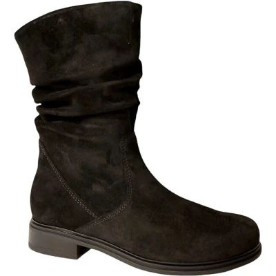 Afbeelding van Gabor 793 Enkellaarsjes Enkelboots met rits Dames Zwart Maat 43