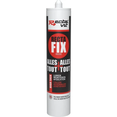 Afbeelding van Rectafix High Tack &#039;Alles + Alles&#039; 290ml Transparant