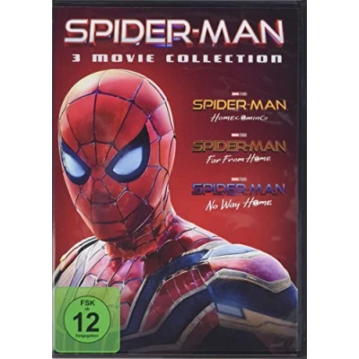 Afbeelding van Spider Man Homecoming, Far From Home, No Way HOME BUNDLE 3 DVD Set