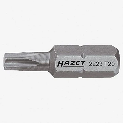 Afbeelding van HAZET 2223 T40 Torx bit T 40 Speciaal staal C 6.3 1 stuk(s)