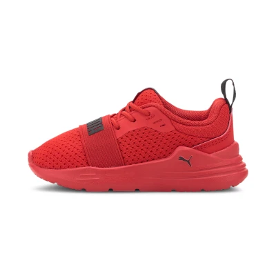 Afbeelding van Puma Wired RUN Unisex Hardloopschoenen neutraal voor kinderen, Maat: 24, Red Kunststof/ textiel