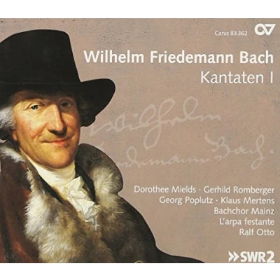 Afbeelding van Dorothee Mields, Georg Poplutz, Klaus Mertens, Bachchor Mainz W.F.Bach: Cantatas Volume I (CD)