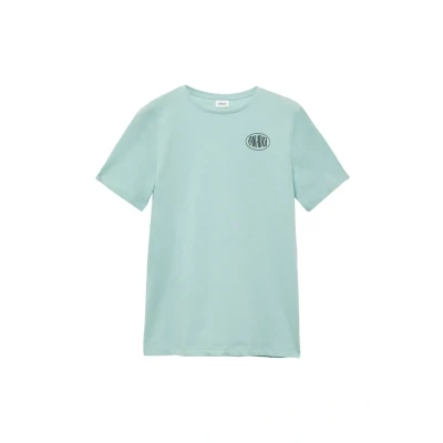 Afbeelding van s.Oliver MIT Front UND RÜCKEN Tshirt print voor kinderen, Maat: 170/176, Ozeangrün