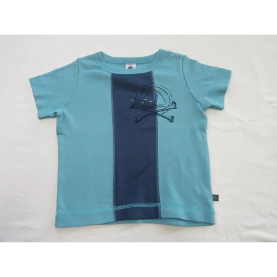 Afbeelding van petit bateau , jongens t shirt korte mouw blauw 6 jaar 114