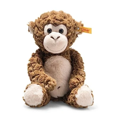 Afbeelding van Steiff Zacht Cuddly Friends Bodo aap 30 cm, bruin