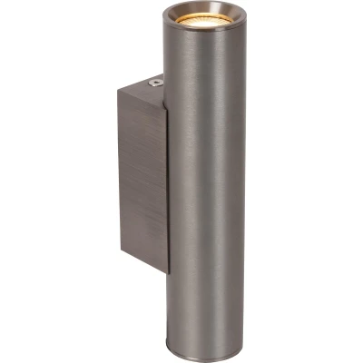 Afbeelding van Lucide DUPLA Wandspot / Wandlamp 2xGU10 (MR11) Grijs ijzer