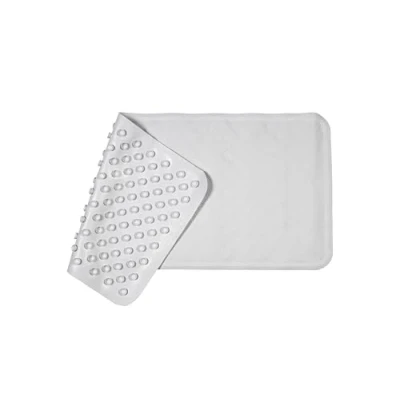 Afbeelding van Croydex Hygiëne n Clean antibacteriële badmat van natuurlijk rubber, 34 x 58 cm, wit