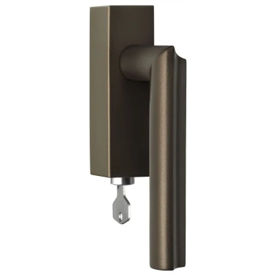 Afbeelding van Formani Draaikiepgarnituur David Rockwell ECLIPSE DR102 DKLOCK afsluitbaar rechtsdraaiend brons