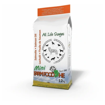 Afbeelding van Farmfood HE Zalmolie Puppy Mini 12 kg