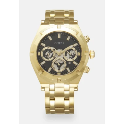 Afbeelding van Guess GW0260G2 Continental Herenhorloge Quartz horloges horloge Goudkleur
