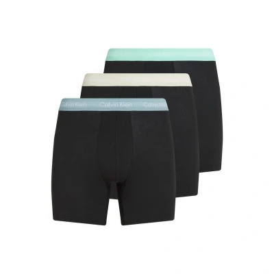 Afbeelding van Calvin Klein Set van 3 boxershorts voor heren, Zwart (B Fad Dnm, Cdon Tint, Beau Bl Wbs), L