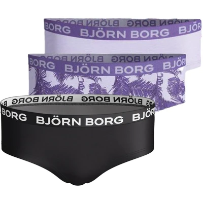 Afbeelding van Bjorn Borg Meisjes Hipster 3p Leopard Maat 110 116 Vrouwen
