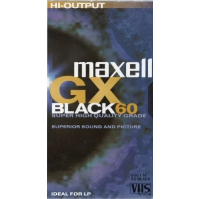Afbeelding van Maxell E 60 GX BLACK X