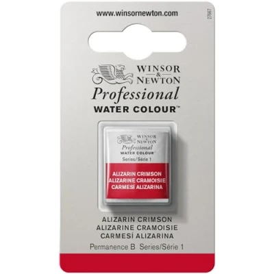 Afbeelding van Winsor &amp; Newton 0101004 Professional Water Colour, fijnste kunstenaars aquarelverf met de hoogst mogelijke pigmentatie, uitstekende lichtechtheid 1/2 Nap, Alizarin Crimson