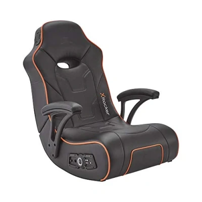 Afbeelding van X Rocker G Force Sport 2.1 Stereo Audio Gaming Stoel met Subwoofer Zwart &amp; Oranje