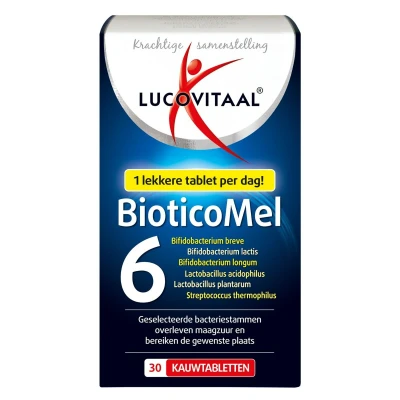 Afbeelding van Lucovitaal Bioticomel Kauwtabletten 30TB