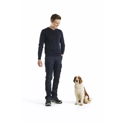 Afbeelding van Blaklader Service werkbroek stretch 1457 1830 Donker marineblauw C148