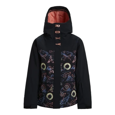 Afbeelding van Roxy Galaxy Ski jas Dark blue green, Dames, Maat: Large, green