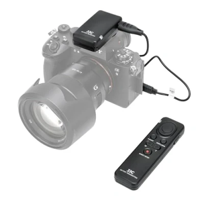 Afbeelding van JJC 2.4G 100M Draadloze Video Remote Commander Kit voor Sony Alpha/Cyber shot Camera&#039;s en Handycam Camcorders met Multi terminal Vervangt RMT VP1K P1BT RM VPR1