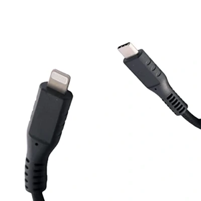 Afbeelding van Black Label USB A naar Lightning snellaadkabel 2 meter