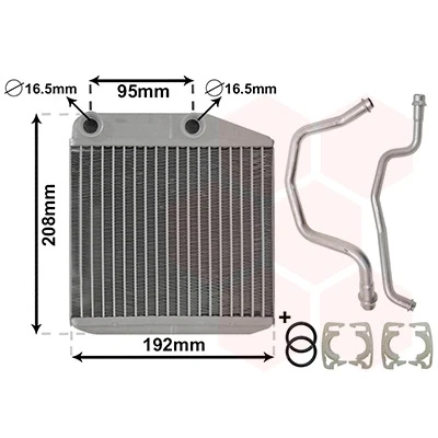 Afbeelding van Van Wezel Kachelradiateur 17006313
