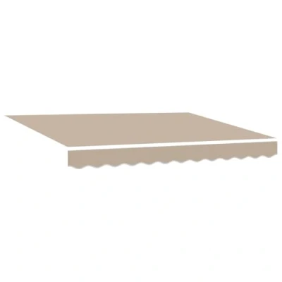 Afbeelding van vidaXL Luifel Vervangende Stof voor 3.5x2.5 m Frame Beige