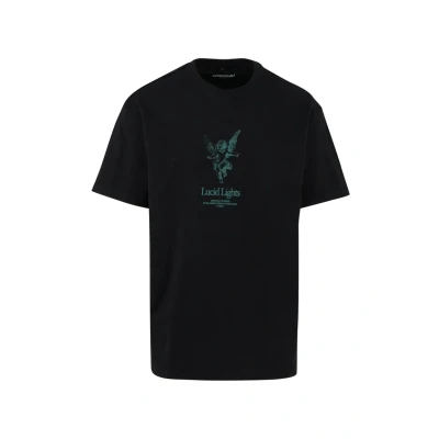 Afbeelding van Upscale by Mister Tee Lucid Lights Heavy Tshirt print, Heren, Maat: Large, Black