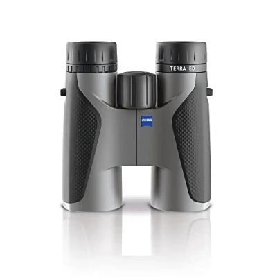 Afbeelding van ZEISS Terra ED Verrekijker 8x42 waterdicht en snel scherpstellen met gecoat glas voor optimale helderheid in alle weersomstandigheden, vogels kijken, jagen, sightseeing, grijs