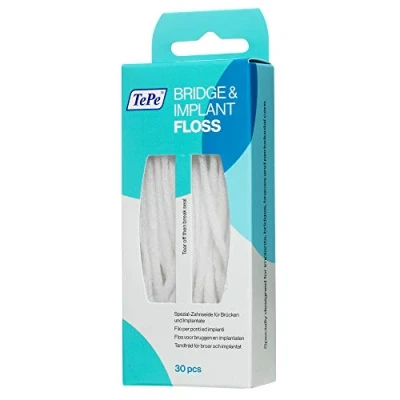 Afbeelding van Tepe Bridge en Implant Floss, 30 Stuk