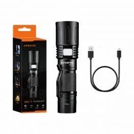 Afbeelding van Superfire C20 oplaadbare en waterdichte zaklamp 280lm