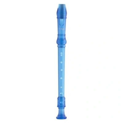 Afbeelding van Stagg blokfluit kunststof blauw (Duits)