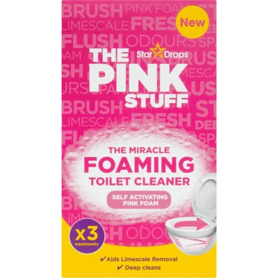 Afbeelding van Stardrops Pink Stuff Schuimende Toiletreiniger 3 x 100 gr.