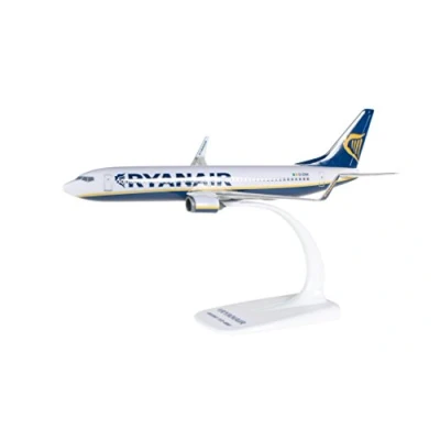 Afbeelding van Herpa Boeing vliegtuig snap fit Ryanair B737 800