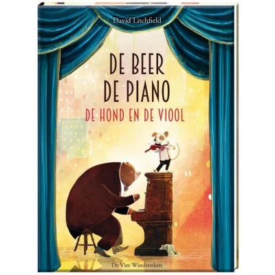 Afbeelding van de beer, piano, hond en viool (Hardback)