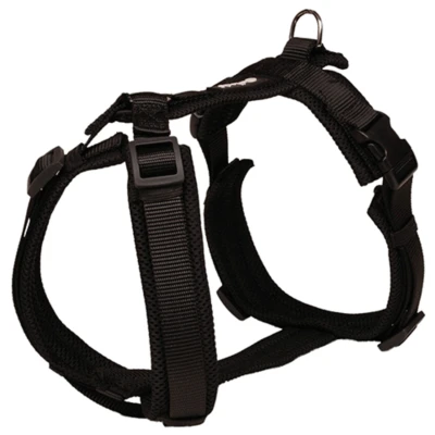 Afbeelding van Petlando Y Tuig Mesh Zwart Hondenharnas 46 80/56 82 cm
