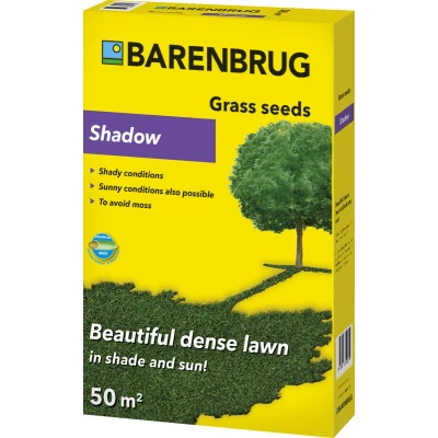 Afbeelding van Barenbrug Graszaad Schaduw &amp; Zon (Shadow) Met Coating 1 KG 30 50 M²