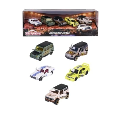 Afbeelding van Majorette Auto CastHeads serie 5 stuks Kant en klaar model Personenauto (model)
