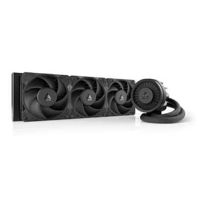 Afbeelding van ARCTIC Liquid Freezer III Pro 360 AIO CPU Koeler, 3 x 120 mm Waterkoeling, 38 Radiator, PWM Pomp, VRM Ventilator, AMD AM5/AM4, Intel LGA1851/1700 Contactframe Zwart