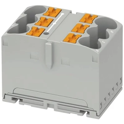 Afbeelding van Phoenix Contact PTFIX 6X10/S GY 1082387 Verdeelblok Aantal polen: 6 0.5 mm² 10 Grijs 1 stuk(s)