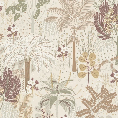 Afbeelding van Dutch Wallcoverings Asperia A54803 beige groen